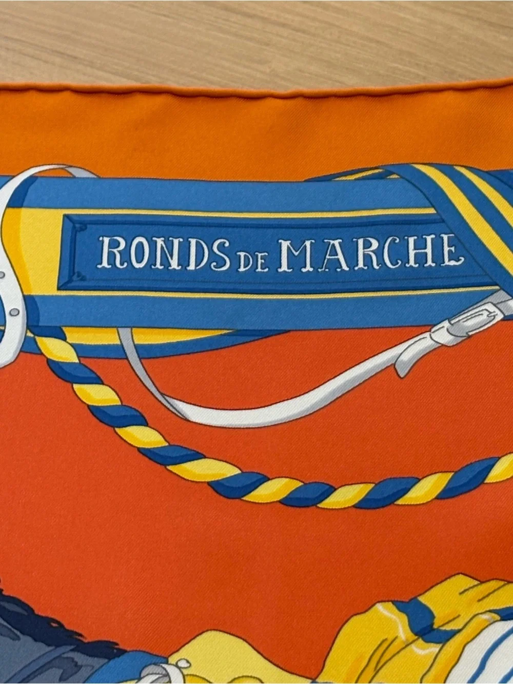 Authentic Hermès Silk Scarf 